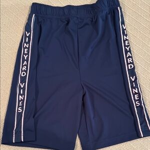 Vineyard Vines Navy Blue Youth Athletic Shorts